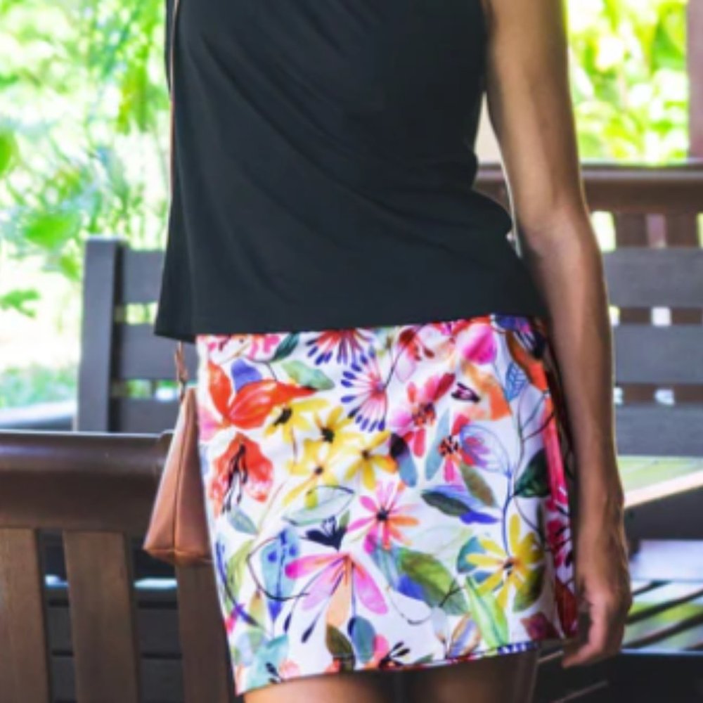 Rip Skirt wrap skirt athletic material size Small